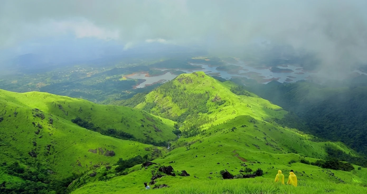 Hiking in Banasura Hills